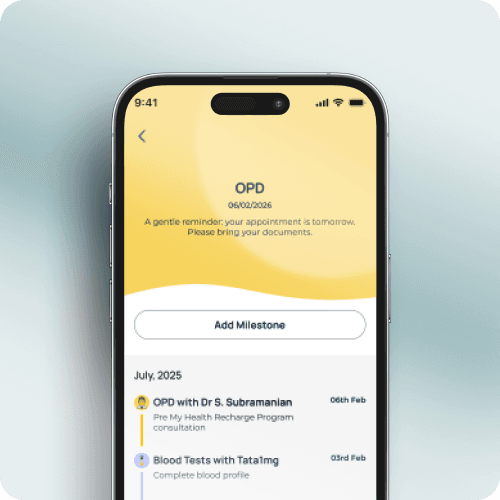 Manage your Health Tasks